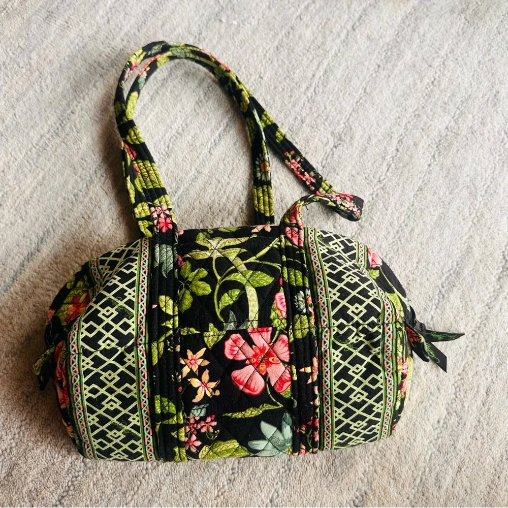 Vera Bradley Retired Botanica Small Duffel Bag - Picture 1 of 7